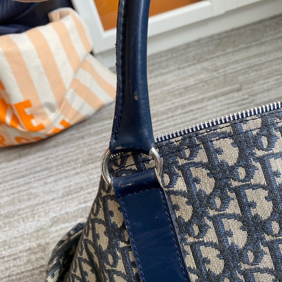 Dior Duffle Boston Trotter in Navy - Picture 7 of 14